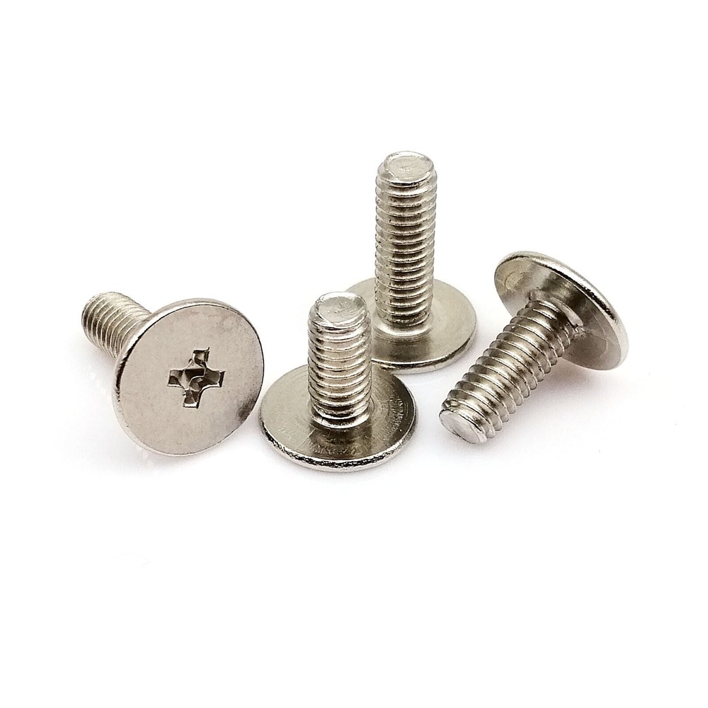 25pc M2 M2.5 M3 M4 Phillips Thin Flat Extra Large Head Screws for Laptop Computer Repair