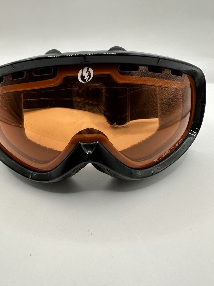 Electric Visual EGK Black Orange Lens Snowboard Ski Goggles for Teens Sm Adults – Sleek Style Optimal Performance Protection-image