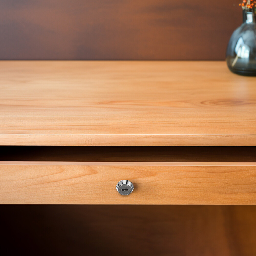 Open Iron Chassis Short Door Lock Jx-bd6086 Blue Key Cabinet Drawer