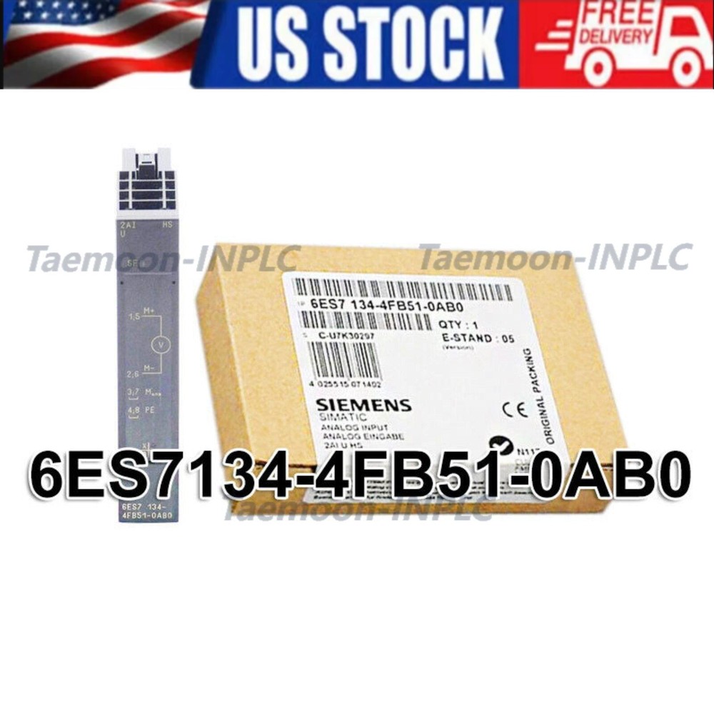 1pc Siemens 6ES7 134-4FB51-0AB0 6ES7134-4FB51-0AB0 DP Electronics module ET 200S