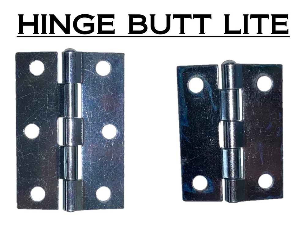 HINGE (12-24 PACK) BUTT LITE 2