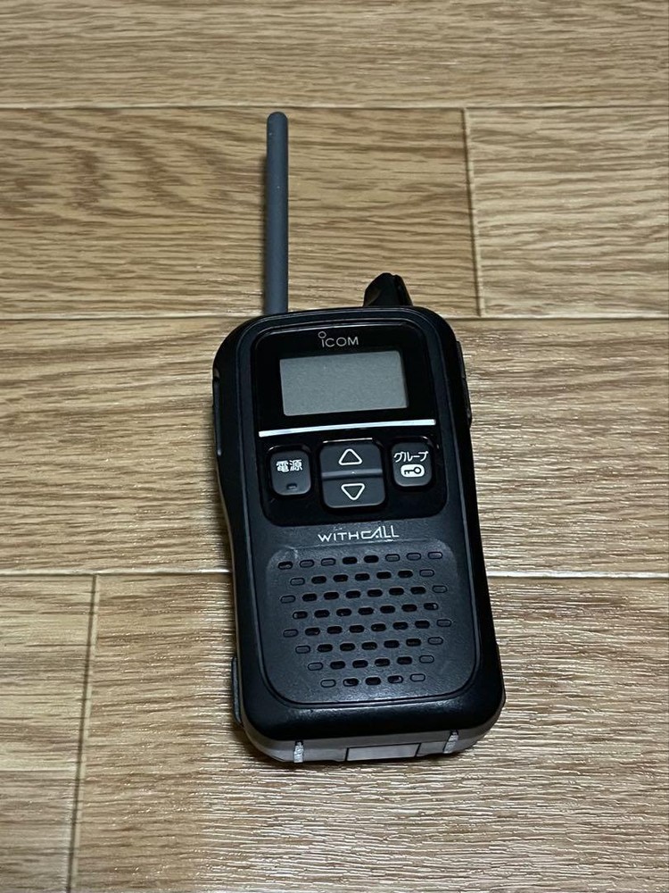 Icom withCALL Two-Way Radio Transceiver Black Compact with Speaker