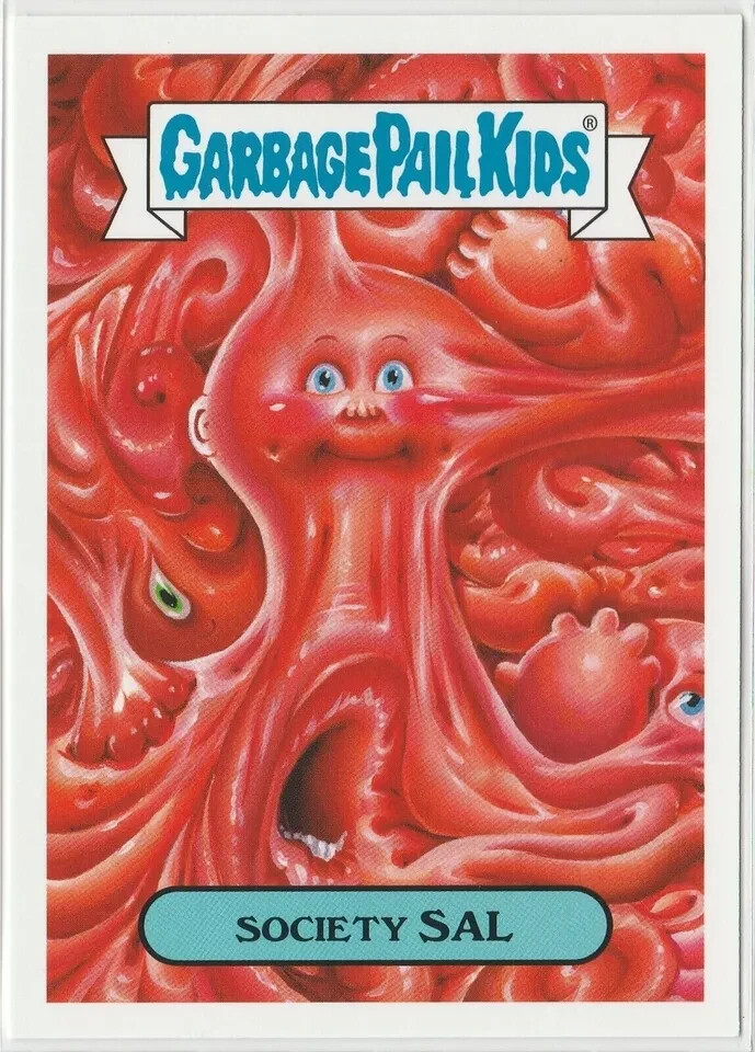 Society Sal #15b Garbage Pail Kids GPK 2019 Revenge of Oh the Horror-ible