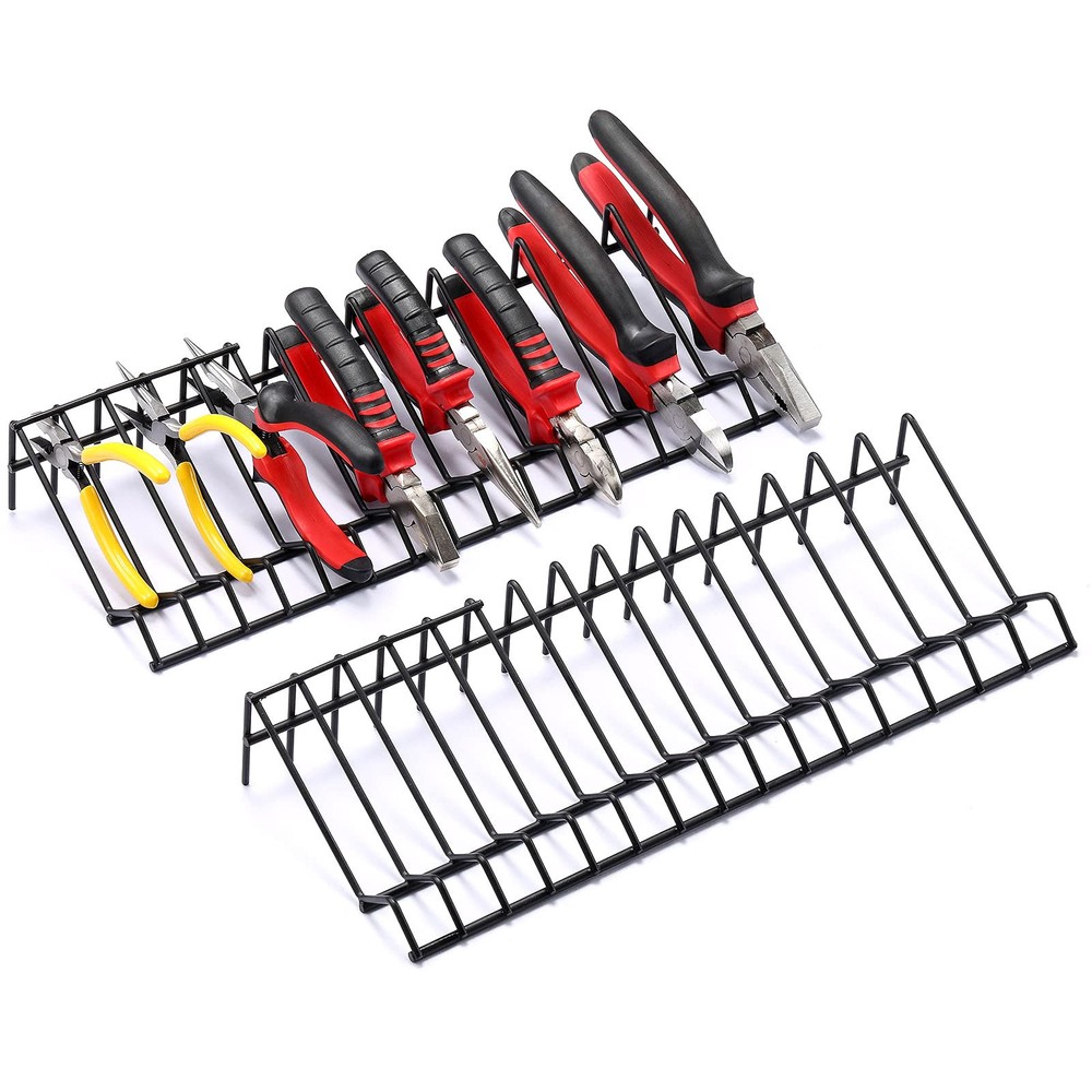Pliers Organizer Rack 2 Rack Wrench Hand Tool Holder Tool Box Storage and