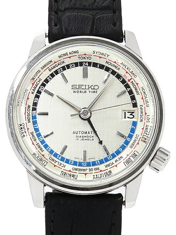SEIKO “World Time” 6217-7000 440**** No. Men's Automatic