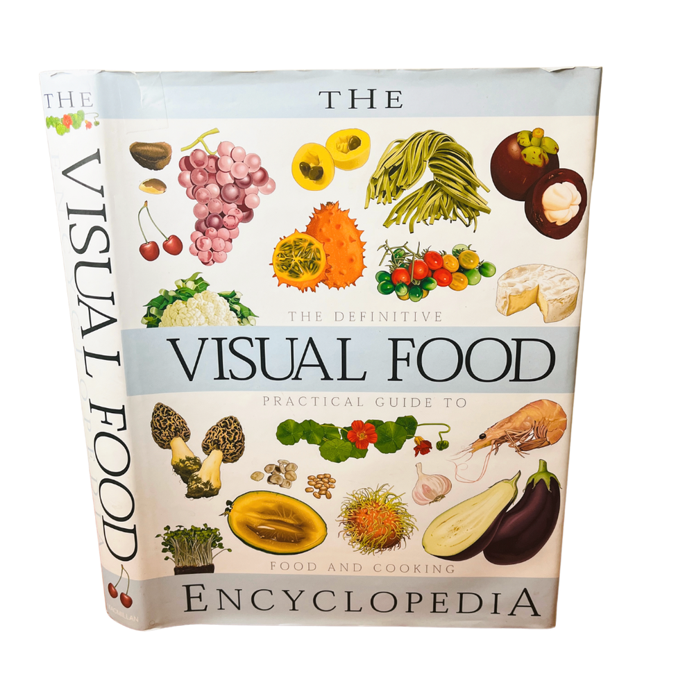 1996 Visual Food Encyclopedia Hardcover - Ultimate Cooking Reference & Cookbook Guide-image