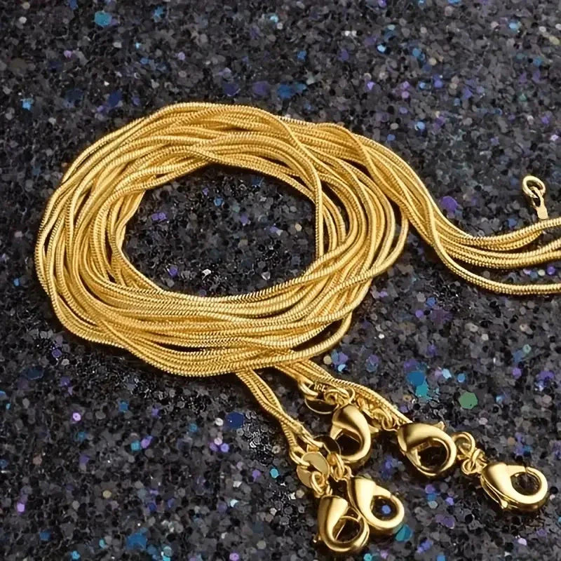 Snake Chain Necklace For Men And Women
