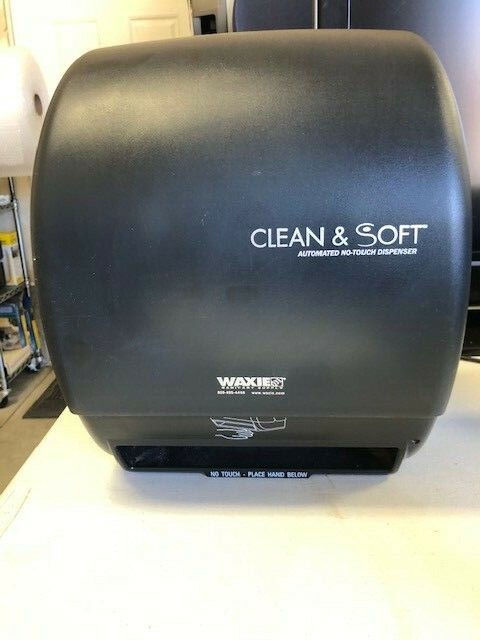 Clean and Soft Automated No Touch Paper Towel Dispenser. TESTED. WORKS PERFECT.-image
