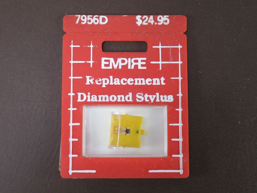 EMPIRE Replacement Diamond Phonograph Needle 7956D, (AC)