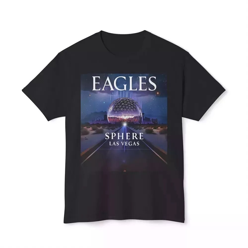 Las Vegas Sphere Eagles Concert Tee Unisex Cotton T-shirt