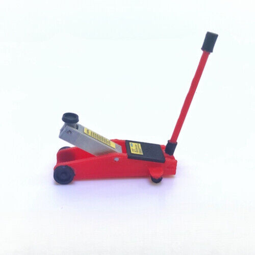 1/18 Diorama Jack Model Car Repair Workshop Maintenance Tool Scene Display Model