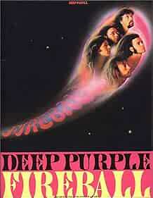 DEEP PURPLE FIREBALL BAND SCORE JAPAN GUITAR form JP