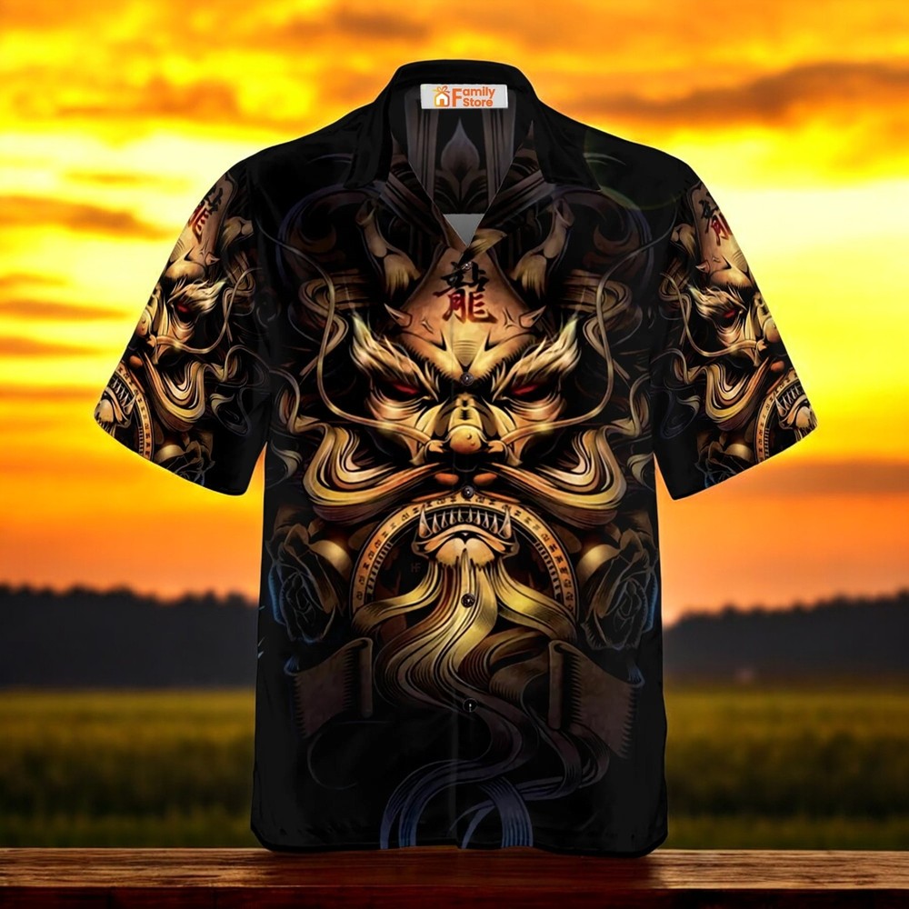 Japanese Dragon Hawaiian Shirt