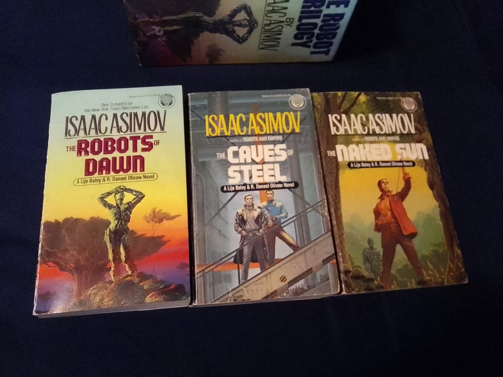 Vintage, The Robot Trilogy By Isaac Asimov