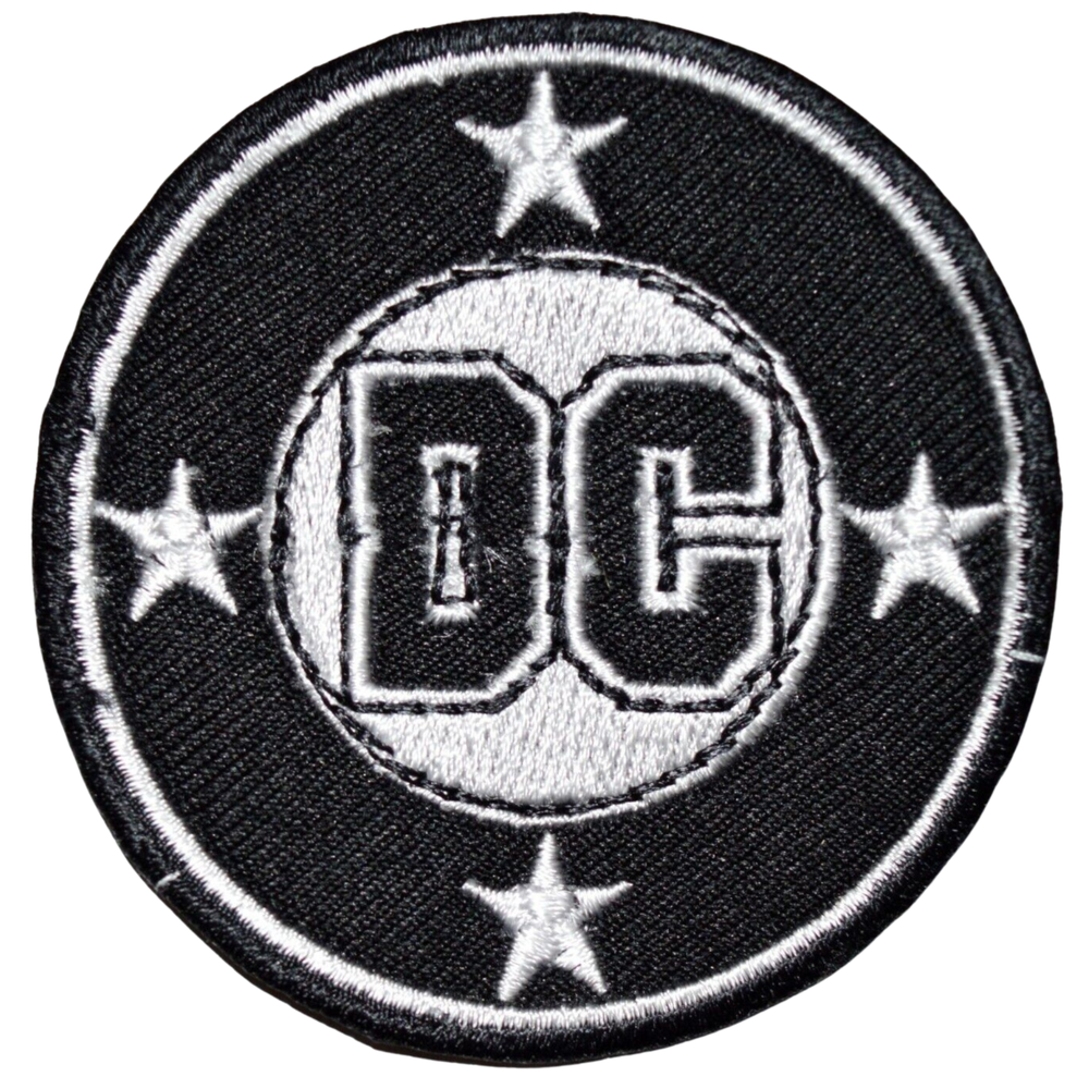 Dollar Sign $$$ Iron On Embroidered Biker Sew On Patch