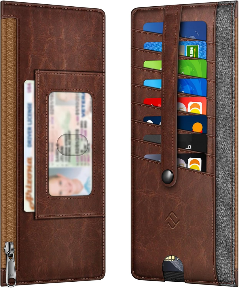 Fintie Slim Credit Card Wallet Holder Change Pouch, RFID Blocking Business Cards
