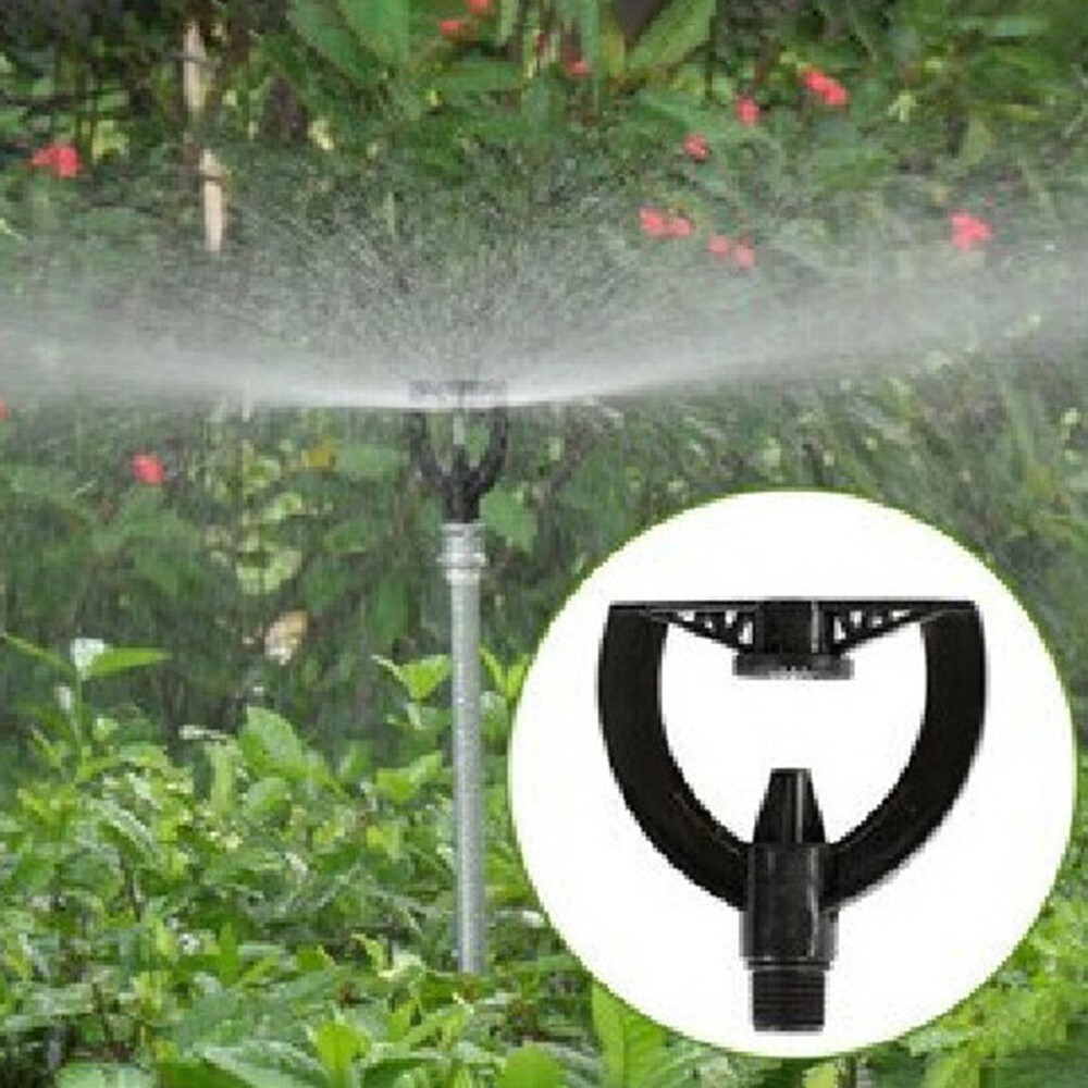 Automatic Rotating Sprinkler 360°Watering Nozzle For Garden Lawn Irrigation