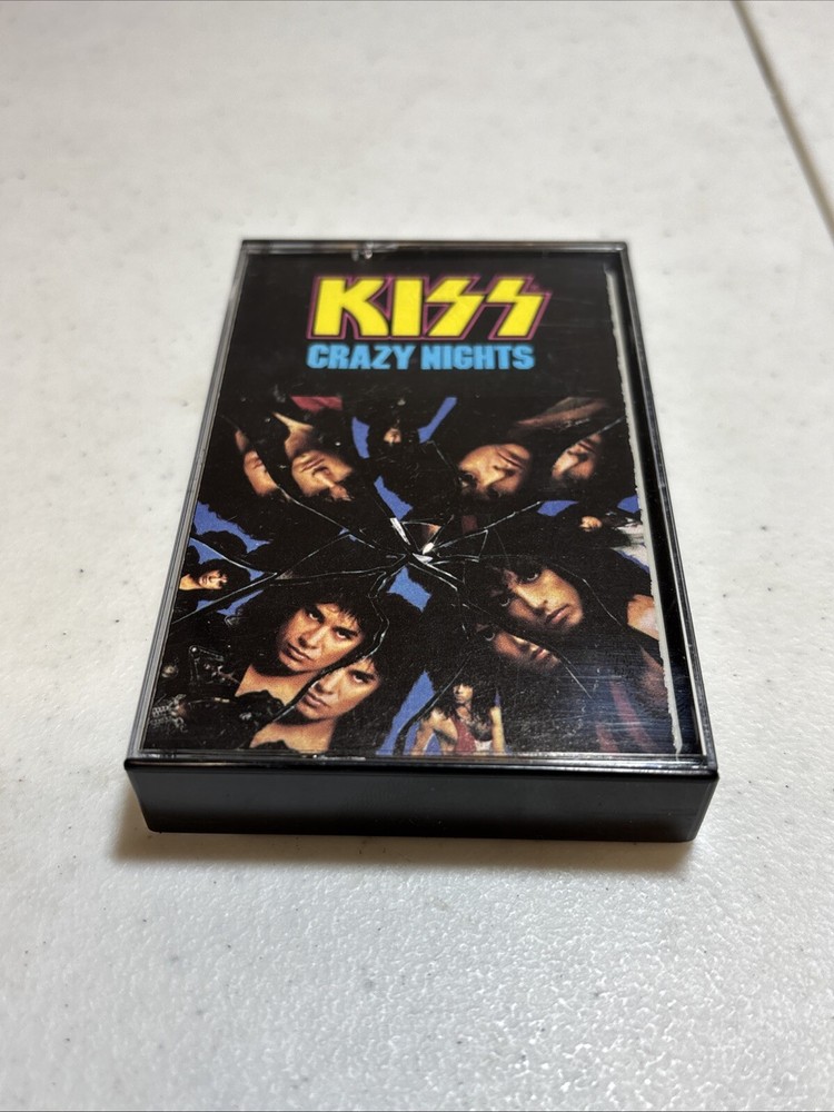 Kiss - Crazy Nights (Cassette Tape)