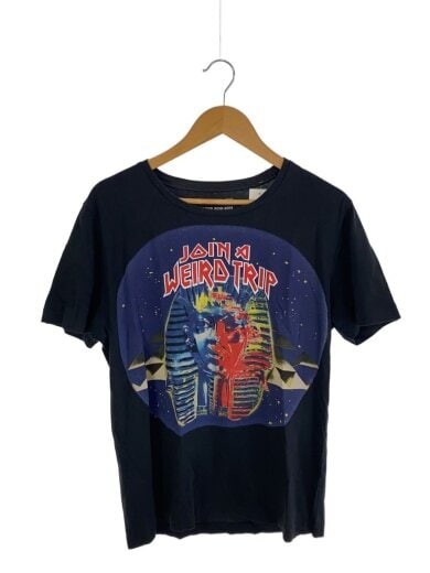 Balenciaga Cotton T-Shirt Men Black Logo Print