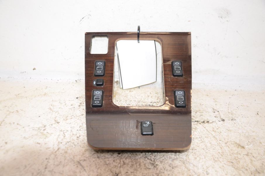 1995 1996 MERCEDES BENZ S320 Master Power Window Switch Assembly w/ Panel 849664