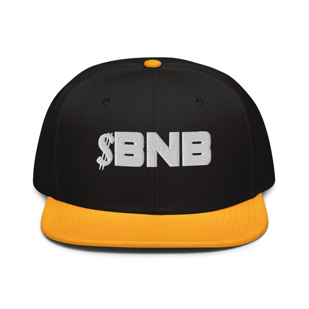 Binance BNB Crypto Snapback Flat Bill Cap  -image