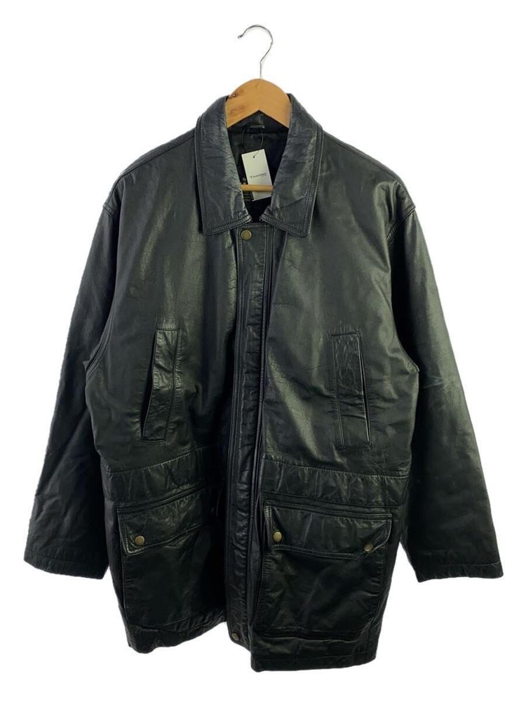 Mac Hope Leather Jacket Blouson LL Black 1266