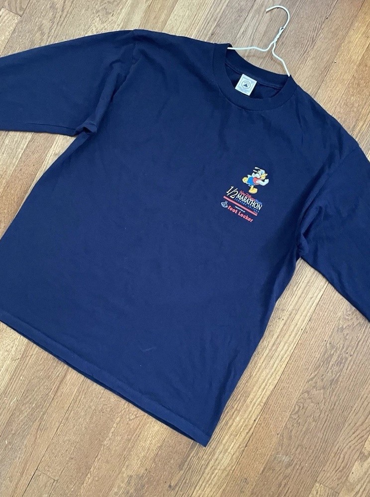 1999 Walt Disney World Half Marathon Vintage XL Long Sleeve Tee