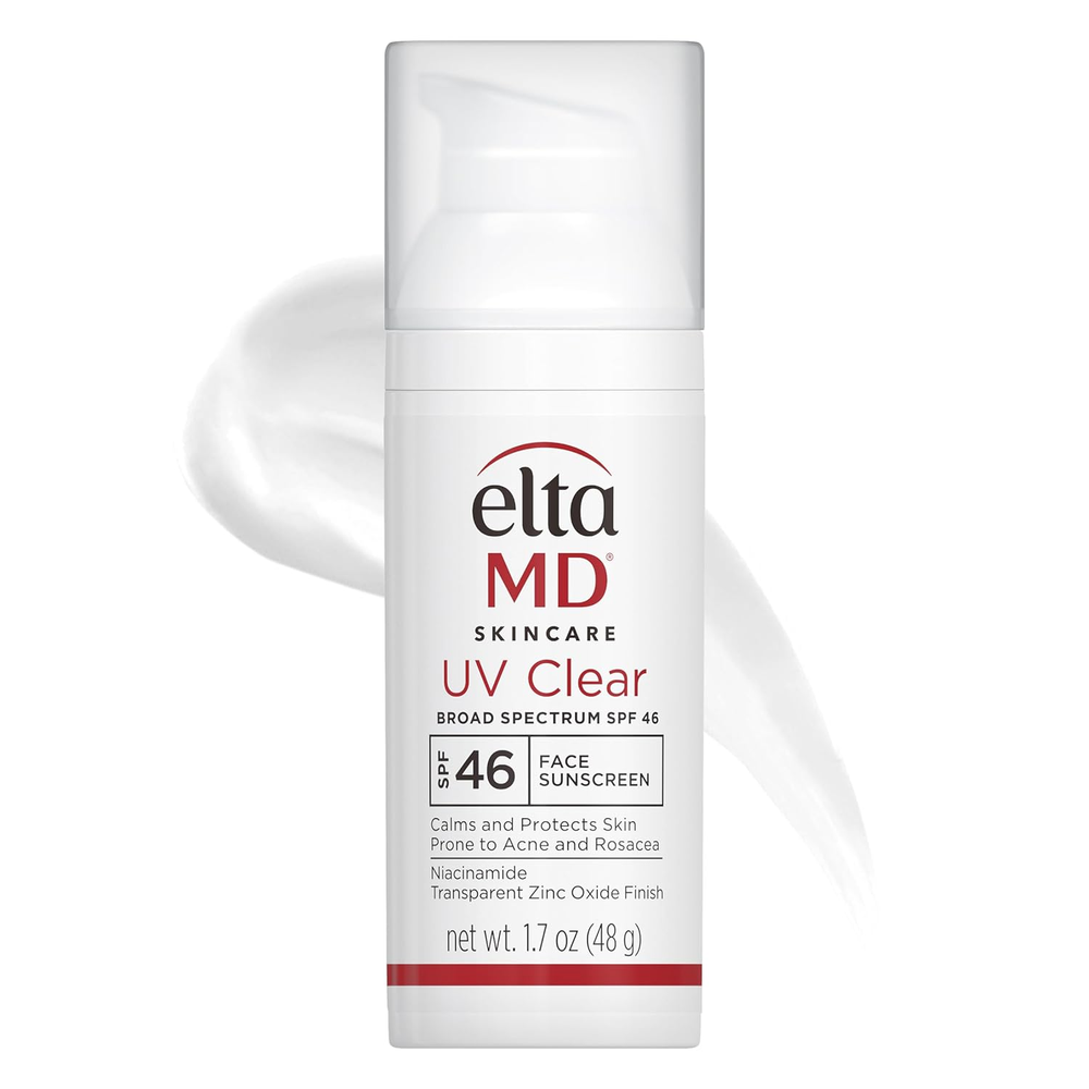Oil-Free UV Clear Face Sunscreen SPF 46 with Zinc Oxide, Dermatologist Recommended