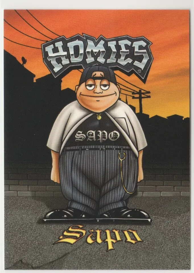 Sapo #10 Homies Swap Cards 2004 NECA Lowrider Chicano Barrio East LA