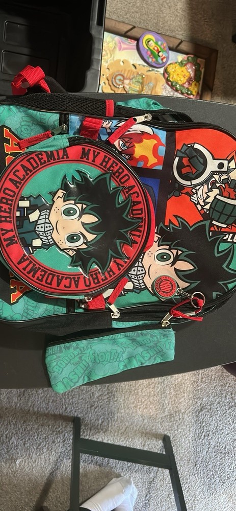 My Hero Academia Insulated Backpack Cooler for School or Travel  