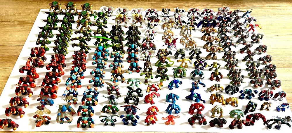 Lot x185 PVC Figures Gormiti Good Condition Giochi