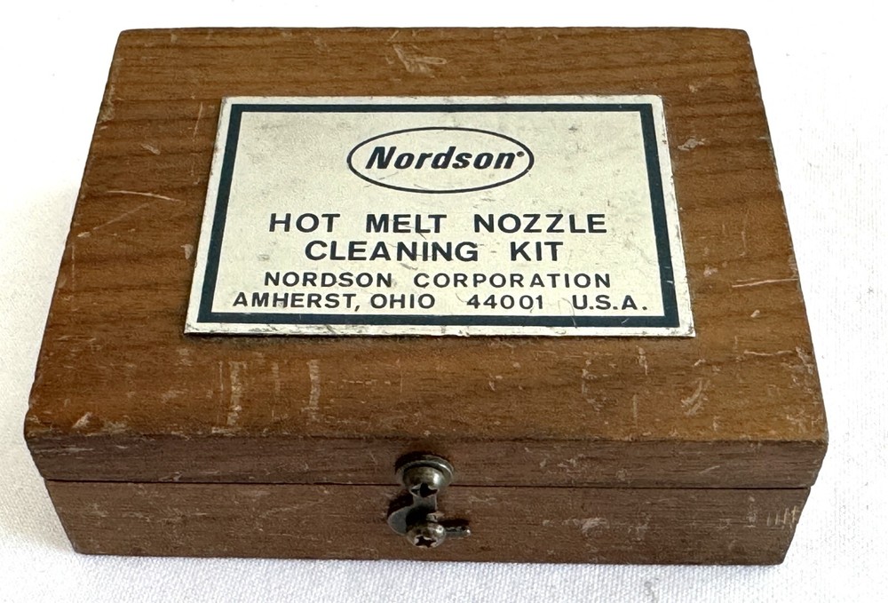 MACHINIST TOOL DrN1 MILL MACHINIST NORDSON HOT NOZZLE CLEANING KIT IN BOX