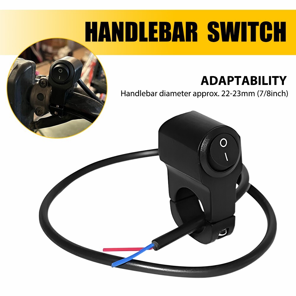 Motorcycle Handlebar 12V Ourbest Dirt Light Bike Switch 7/8