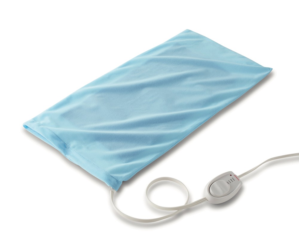 Sunbeam Heating Pad King Size 12 x 24-inch, Color Blue Automatic Shutoff