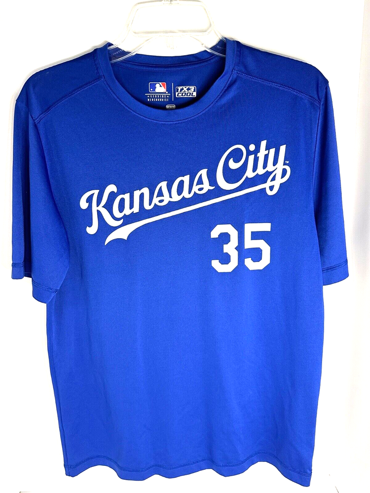 Kansas City Royals Blue Medium Mens Fan Gear Dry-Fit T-shirt