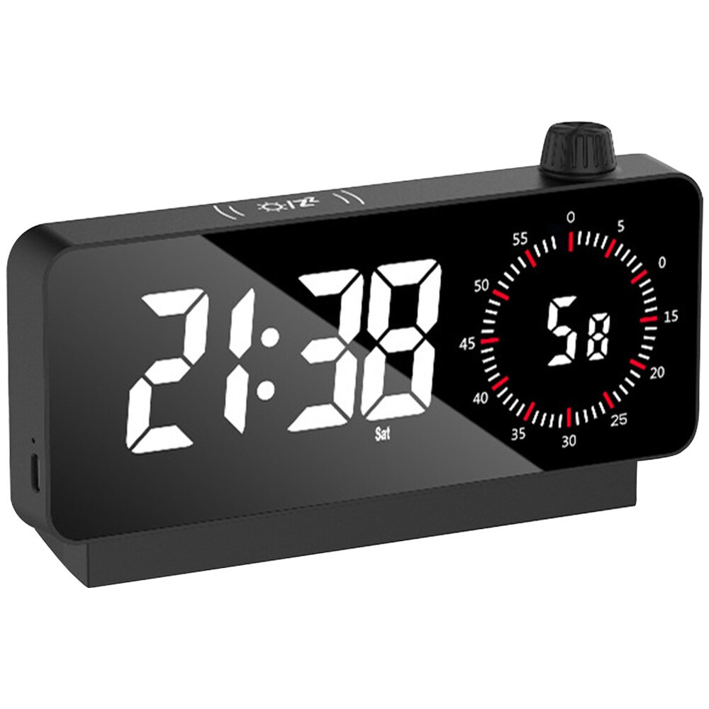 1200mAh Visual Time Manager Alarm Clock with Night Mode and Electric Timer-image