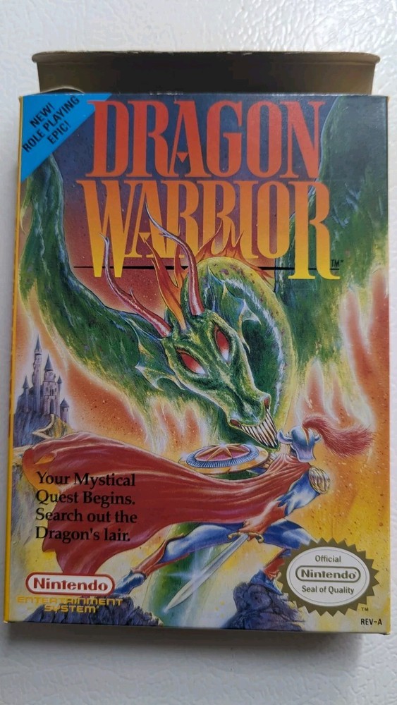 Dragon Warrior (Nintendo NES, 1989) CIB