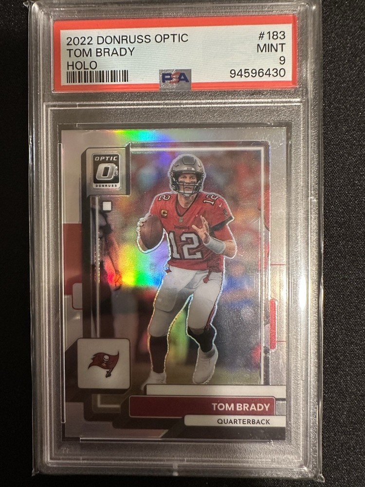 2022 Panini Donruss Optic #183 Tom Brady Football Trading Card