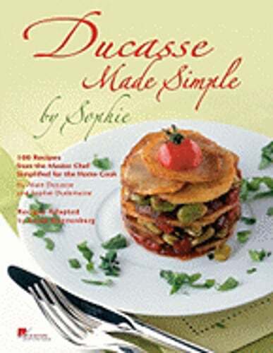 Sophie simplifies Ducasse with 100 adapted master chef recipes
