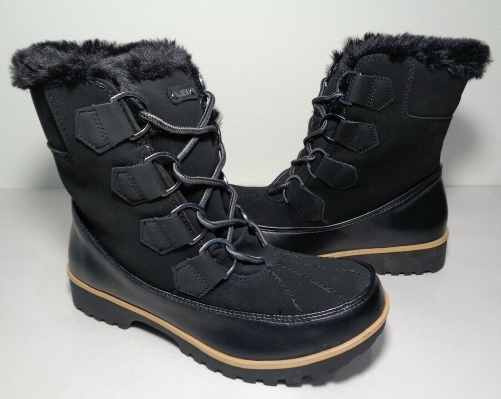 Jambu JBU Size 6.5 M BRUNSWICK Black Mid Calf Boots New Women's Shoes