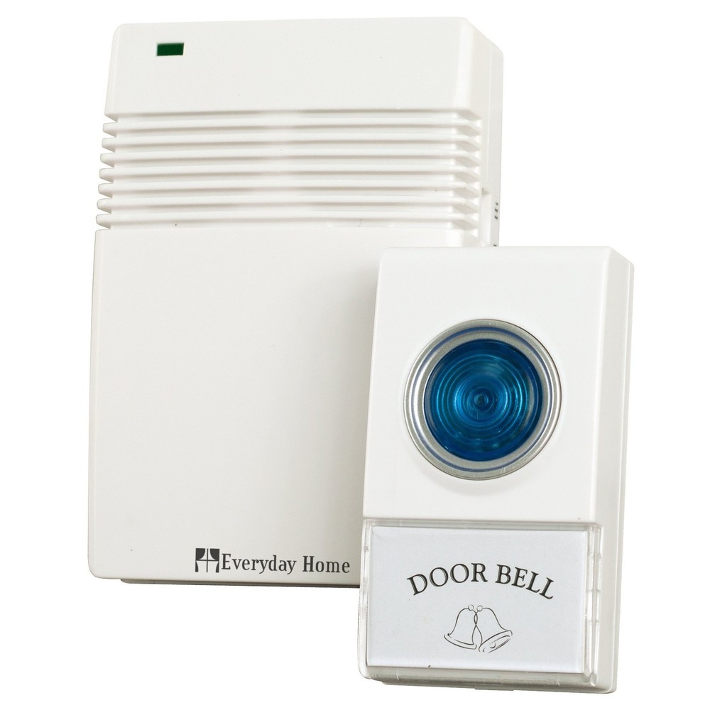 Wireless Doorbell - 250-Foot Range and 10 Adjustable-Volume Chimes - Easy-Ins...