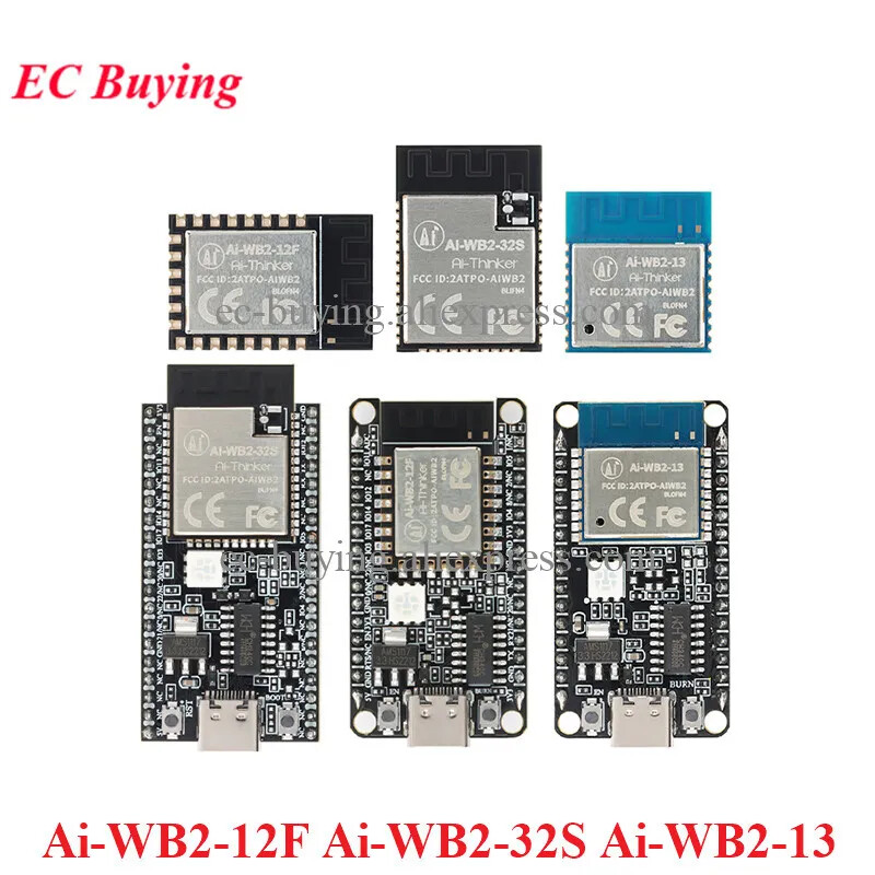 Ai-WB2-12F WiFi Bluetooth BLE 5.0 Development Board ESP-12F BL602 4MB IoT