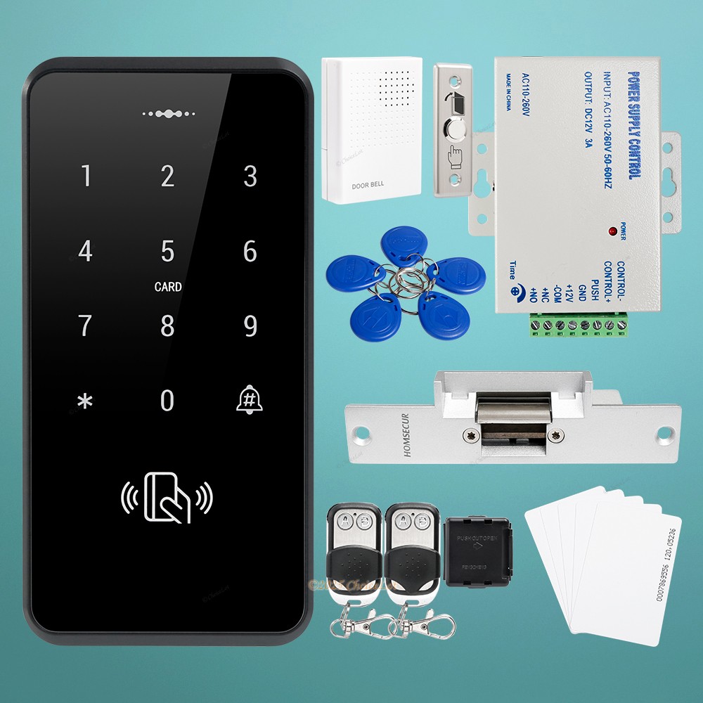 Waterproof 125Khz RFID Wiegand 26/34 Access Control System with Backlight