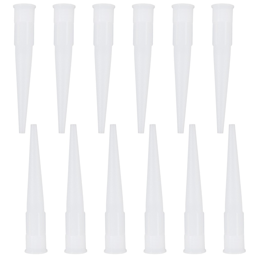 40-piece caulk nozzles for sealant and glue with silicone caulking tool accessories