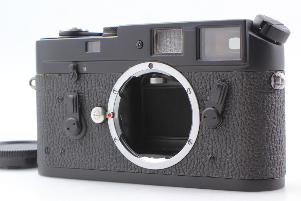 CLA’d Leica M4 Black Repainted 35mm Film Camera from Japan Mint Condition
