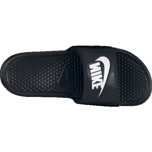 Nike Benassi Just Do It Black Mens Flip Flops Size 9