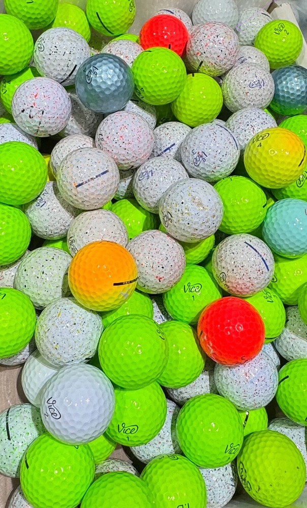 100 VICE MIX LOT GOLF BALLS AAA FAST SHIPPING-image