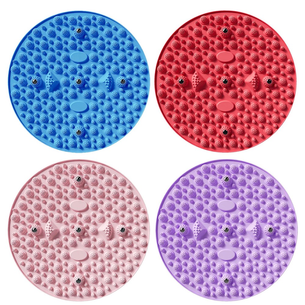 1pc TPE Foot Massager Mat with Pressure Point Relief Pad for Relaxation