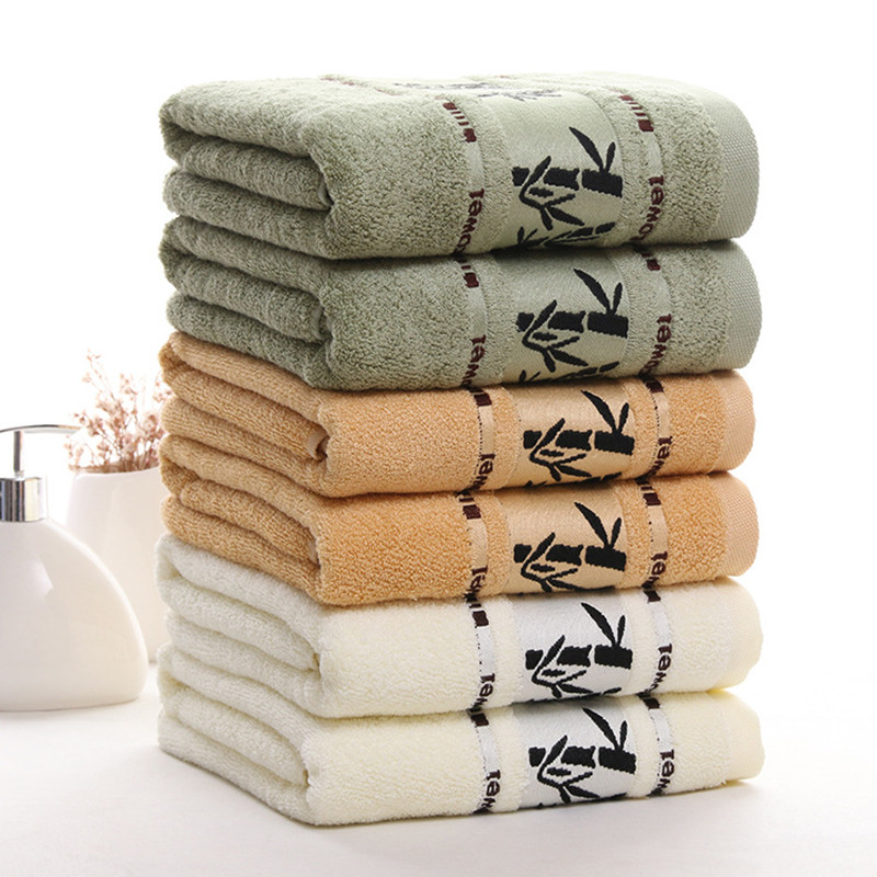 70x140cm Bamboo Fiber Absorbent Quick-Dry Beach Shower Towel Washcloth