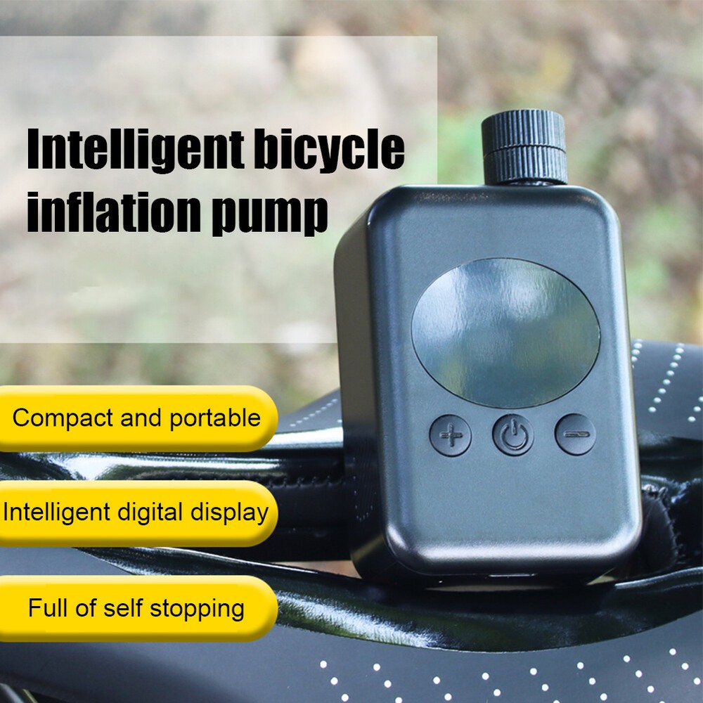 Portable 1150PSI Rechargeable Tire Inflator For Bicycle Mini Electric Air Pump